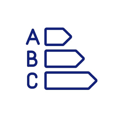 EPC rating white icon