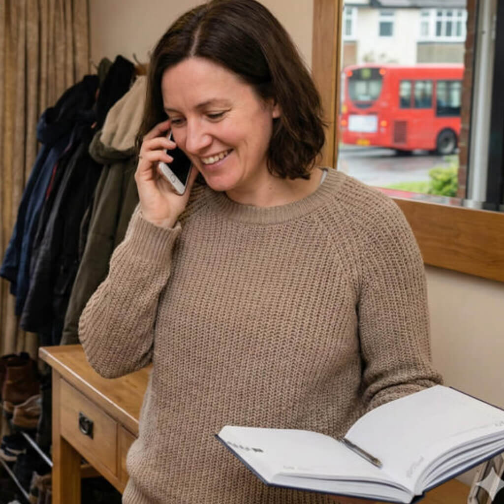 Improveasy landlord on the phone about grants