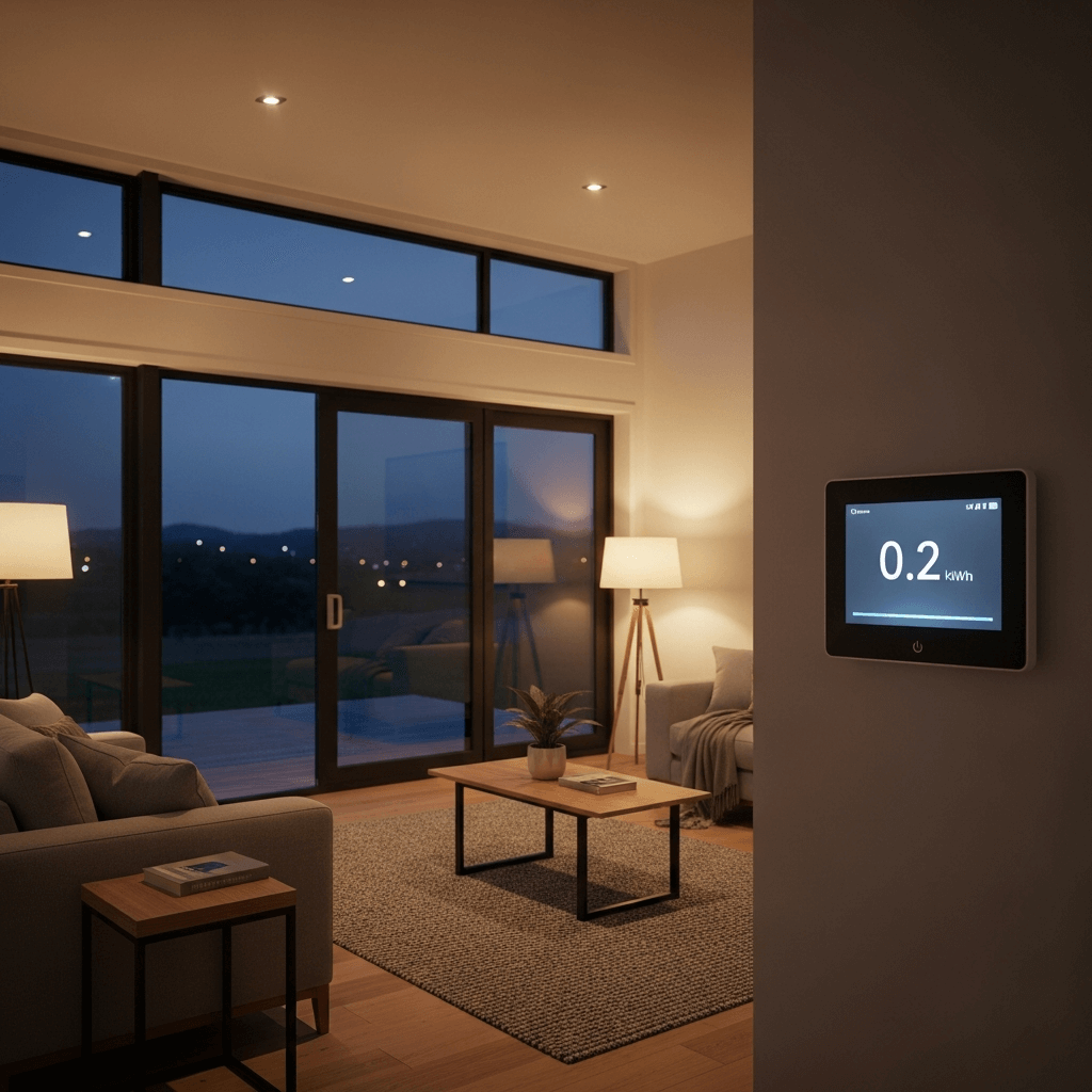 Improveasy solar battery on the wall