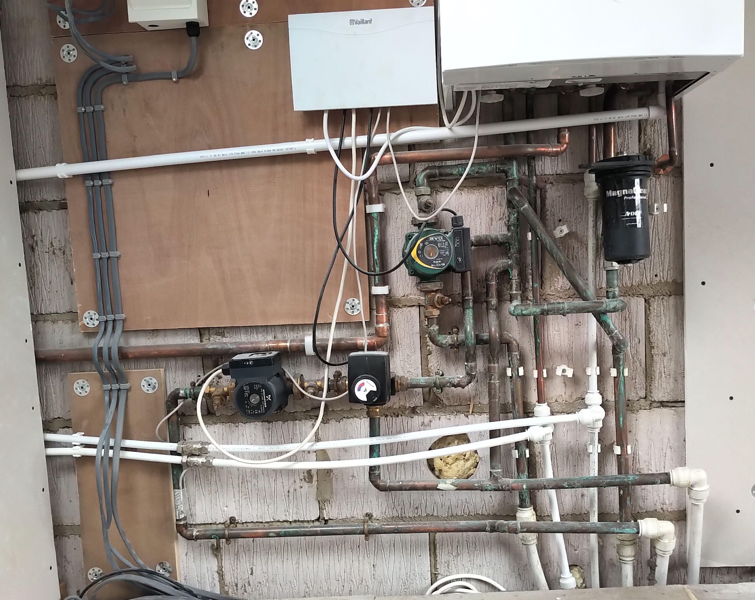Old boiler scaled